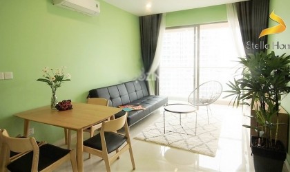 Modern 1 bedroom apartment at Masteri Millennium on high floor for lease Modern 1 bedroom apartment at Masteri Millennium on high floor for lease