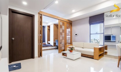 Apartment 1 bedroom and 1 guess room for rent in Tresor building, simple decoration Apartment 1 bedroom and 1 guess room for rent in Tresor building, simple decoration