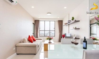 Modern apartment for lease at Icon 56 District 4, 2 bedrooms on high floor Modern apartment for lease at Icon 56 District 4, 2 bedrooms on high floor