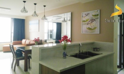 Căn hộ 2 phòng ngủ nội thất hiện đại cho thuê tại The Tresor Căn hộ 2 phòng ngủ nội thất hiện đại cho thuê tại The Tresor