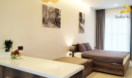 Studio for rent at Saigon Royal building, district 4, free Gym and swimming pool Studio for rent at Saigon Royal building, district 4, free Gym and swimming pool