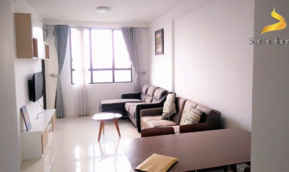 Modern apartment on high floor 3 bedrooms for lease at Icon 56 in District 4 free Gym and swimming pool Modern apartment on high floor 3 bedrooms for lease at Icon 56 in District 4 free Gym and swimming pool