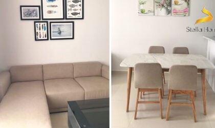 Apartment for rent at The Tresor, 2 bedrooms, 1 bathroom in district 4, close to Bitexco Apartment for rent at The Tresor, 2 bedrooms, 1 bathroom in district 4, close to Bitexco